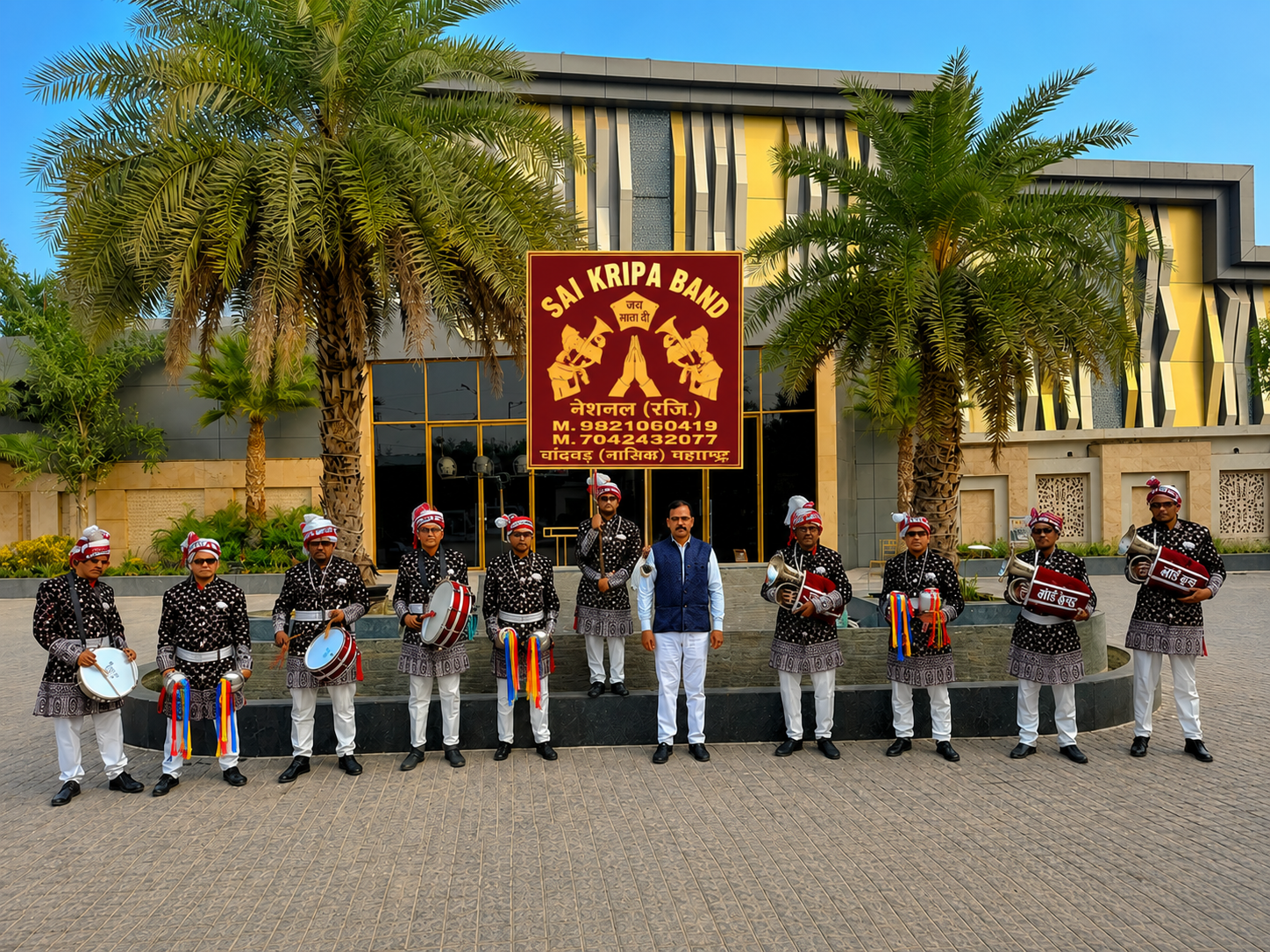 Sai Kripa Band wedding baraat performance