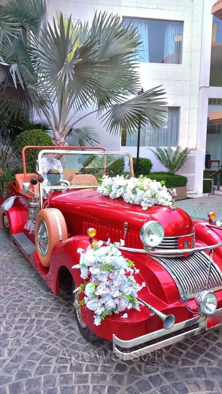 Royal vintage car entry
