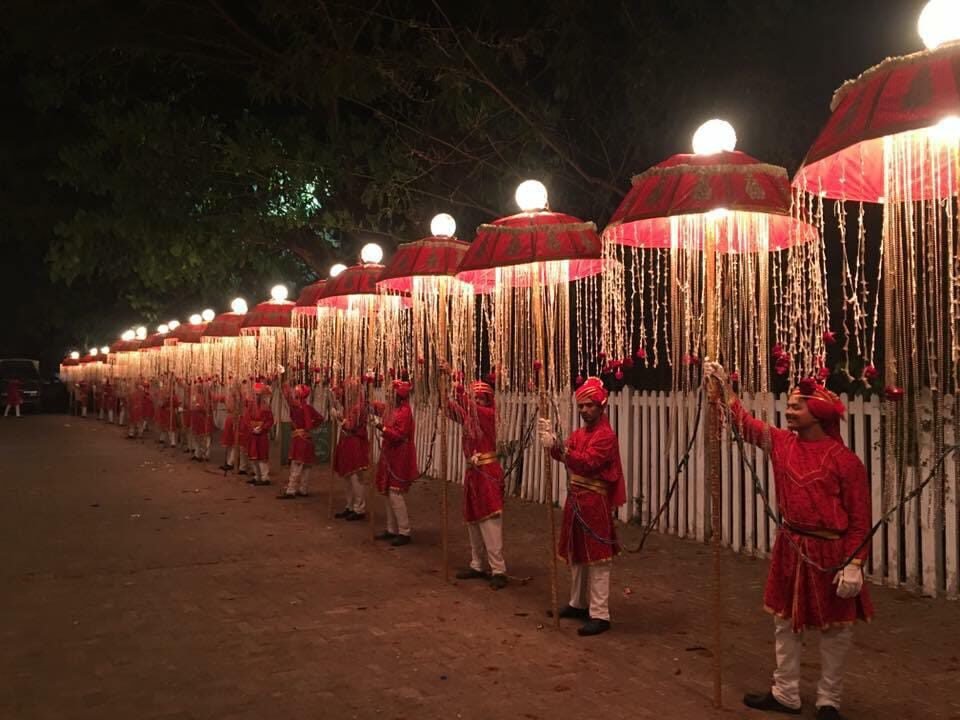 Sai Kripa Band event setup